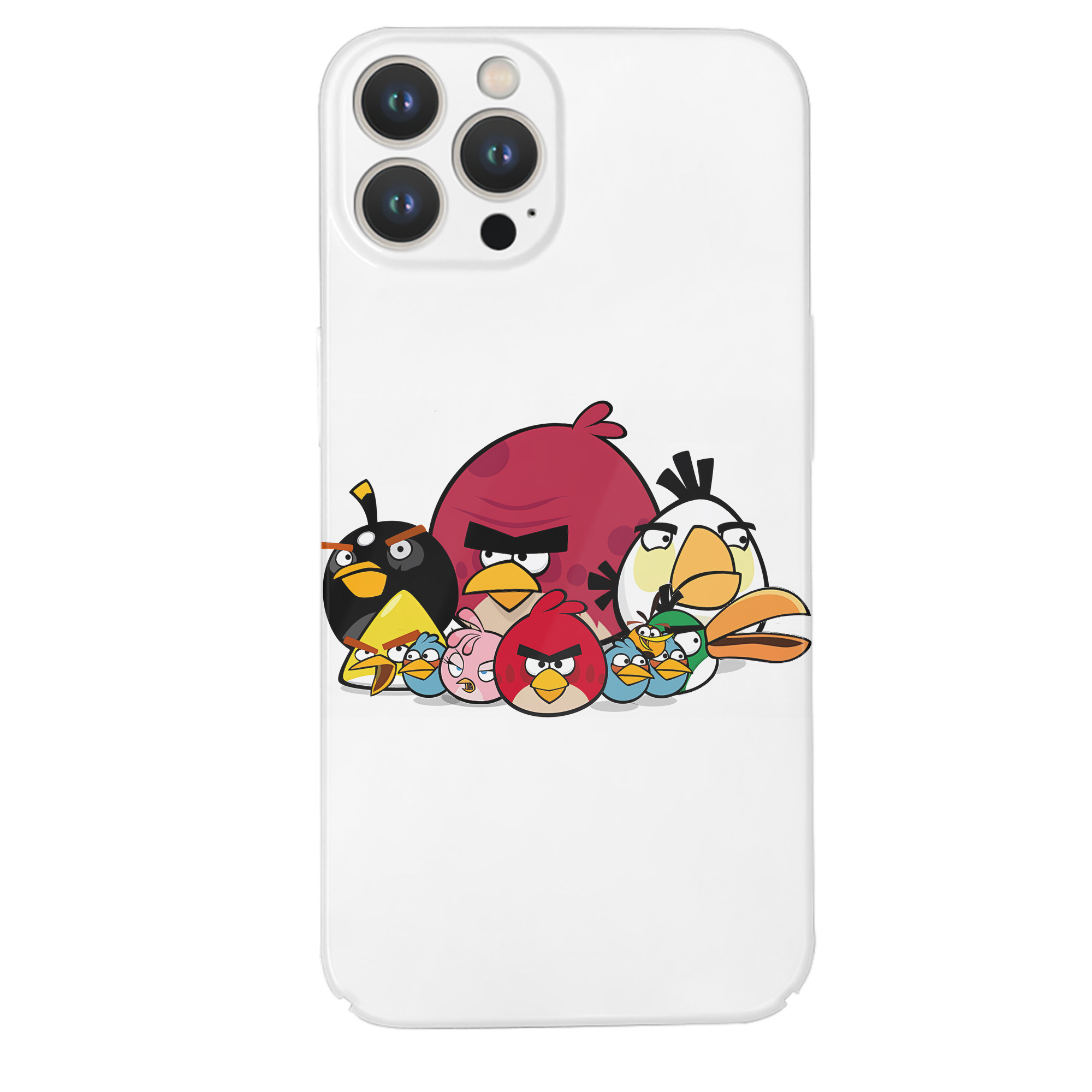 （画像用） Angry Birds アングリーバード 【iPhone 14シリーズ対応】ハードケース